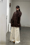 MUTEDANCE printed and dyed skirt MD24SS107 PM128